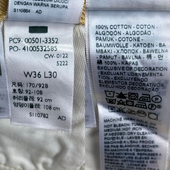 Levi's Fresh Premium Men's Straight Leg Button Fly Jeans Size: 36 - Picture 15 of 16